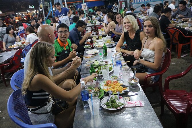 Hoi An Vespa By Night Street Food Tour - The boat from An Hoi Islet to Cam Nam Island