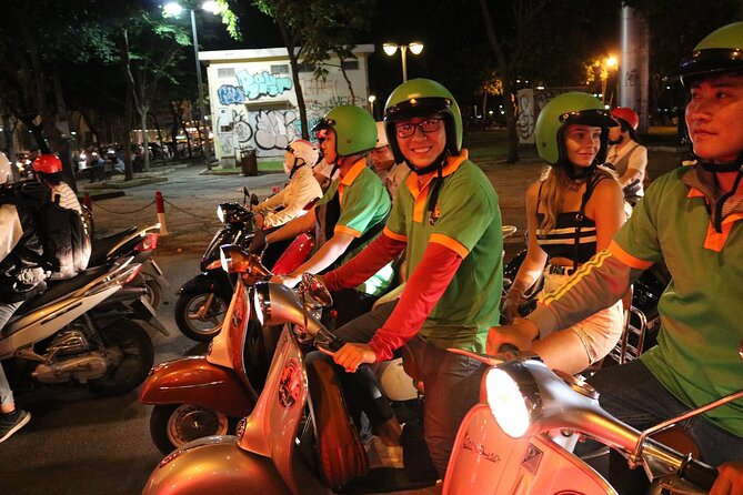 Hoi An Vespa By Night Street Food Tour - Starting with Banh Can and a cocktail