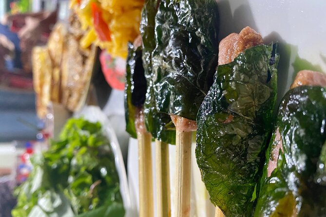 Hoi An Vespa Food Tour: Authentic & Exotic Food Culture - Cam Chau brings banh mi and crispy banh xeo