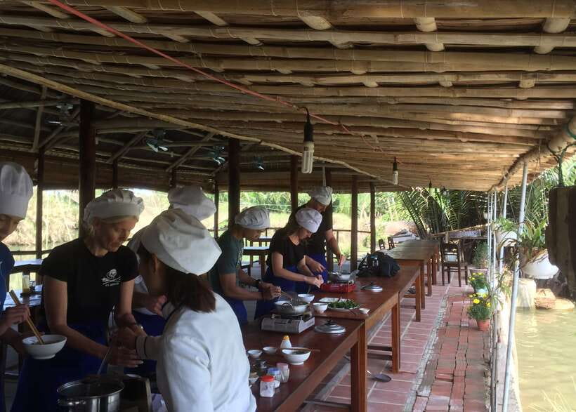 Hoian/Danang: Eco Cooking Class, Cruise Trip, Basket Boat - The Boat Transfer to Cam Thanh Village