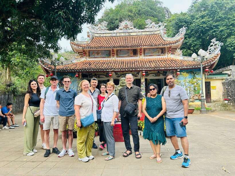 Hoian/Danang: Marble Mountain - Am Phu Cave & Lady Buddha - Morning lunch: Mi Quang and a fuller half-day