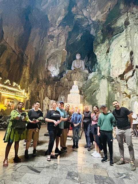 Hoian/Danang: Marble Mountain - Am Phu Cave & Lady Buddha - Transport, pickup, and the six-hour schedule