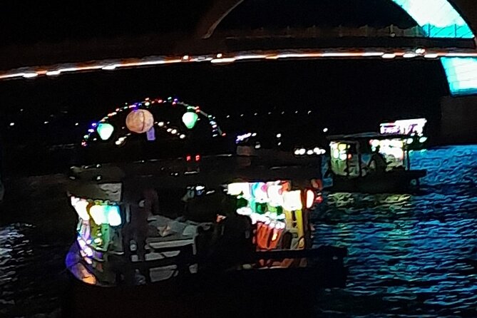 HoiAn Small Boat By Night on Bach Dang River - Hotel pickup needs a quick check