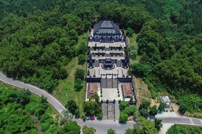 Hue city tour from Hoi An or Da Nang - Private tour - Thien Mu Pagoda beside the Perfume River