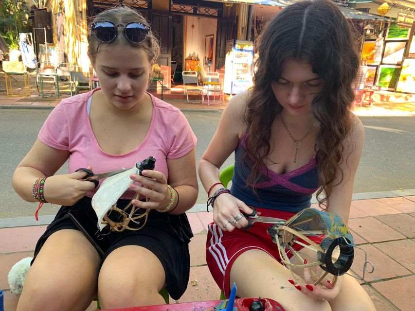 Lantern Making Class With Lynn - Finishing your souvenir and slowing down