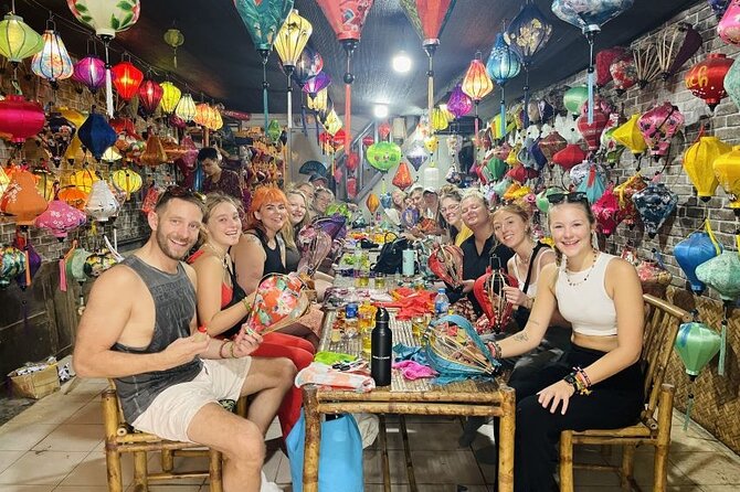 Lantern Making Class With Lynn in Old Town Hoi An - Building the bamboo frame from scratch
