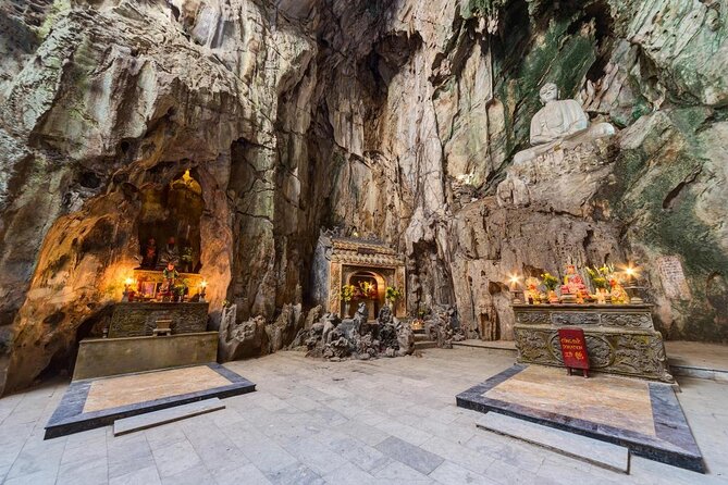 Marble mountain, Am Phu cave and Monkey mountains group tour - Key points to know before booking
