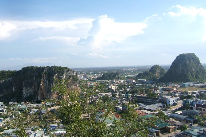 Marble mountain, Am Phu cave and Monkey mountains group tour - Monkey Mountain brings the biggest views