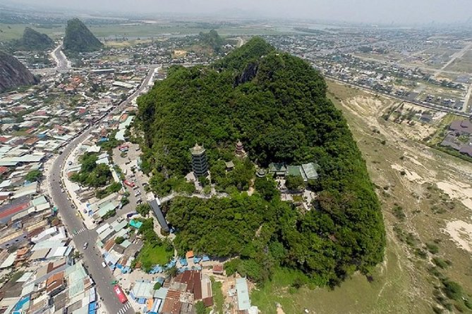 Marble Mountain - Monkey Mountain - My Khe Beach - Son Tra Peninsula brings the Lady Buddha view