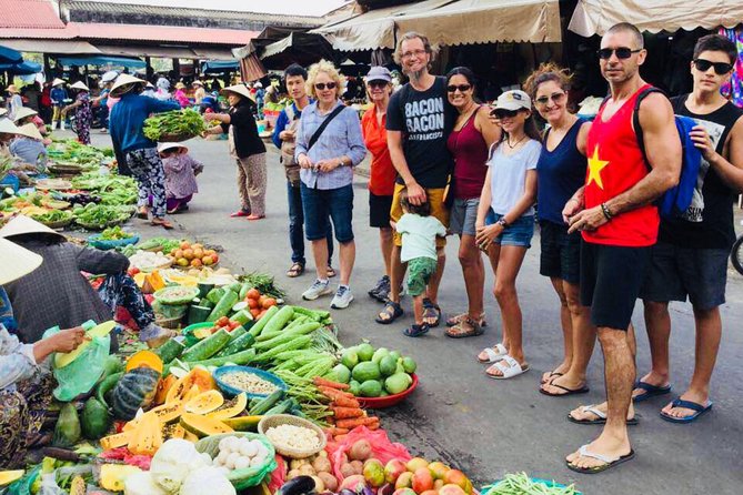 Market Tour , Basket Boat and Cooking Class Hoi An - Riding a bamboo basket boat through Bay Mau