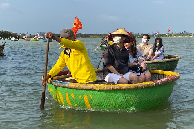 Market Tour , Basket Boat and Cooking Class Hoi An - Eating the meal you prepared