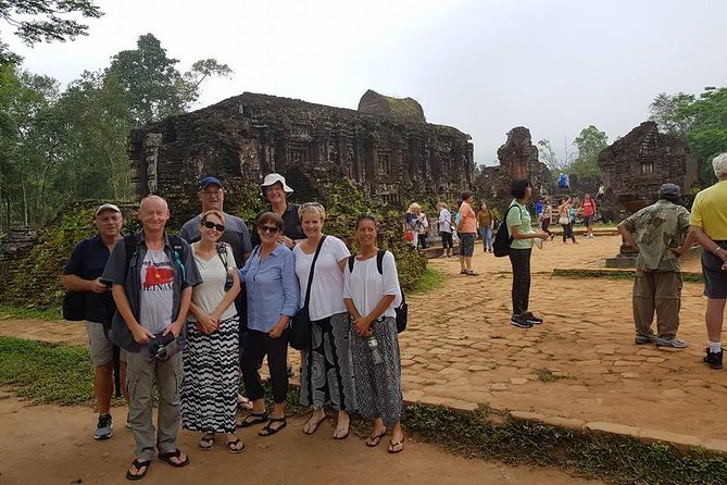 MY SON - MARBLE MOUNTAIN- AM PHU CAVE : Morning or Afternoon Tour - My Son Sanctuary, where Cham towers rise from the jungle