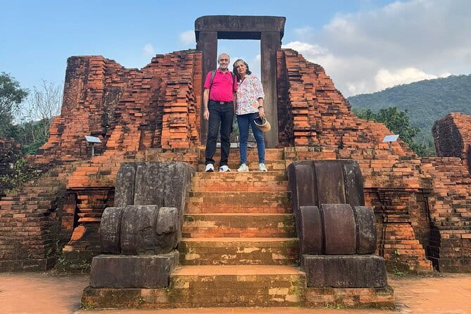 My Son Sanctuary: A Half-Day Cultural Escape /Tour or Private Car - Walking through the My Son ruins