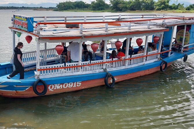 My Son Sanctuary and Boat Trip Sunset private Tour - A 1:00 p.m. start from Hoi An or Da Nang