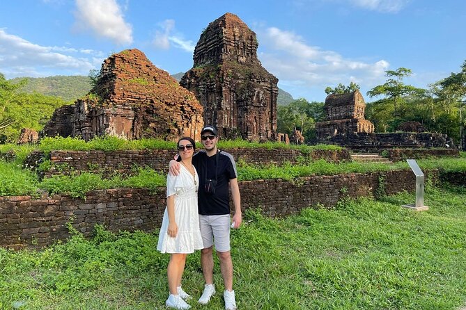 My Son Sanctuary Luxury Trip from Hoi An - Walking through the temple groups