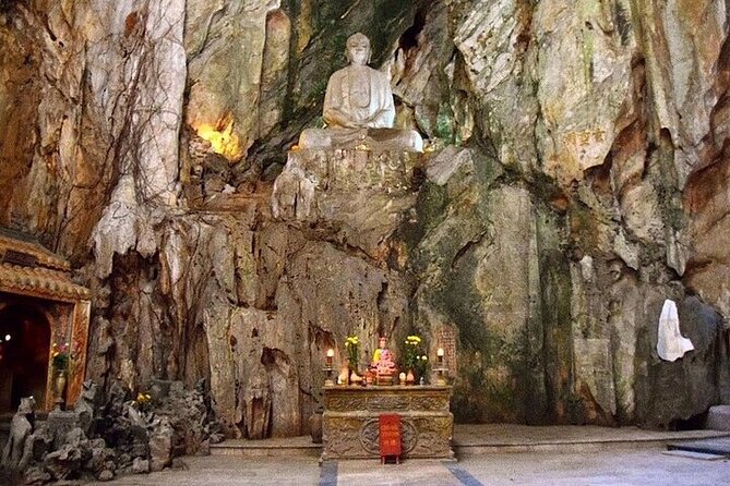 PRIAVATE DaNang CITY TOUR-FOOD TOUR-Sunset BOAT TRIP on Han river - Linh Ung Pagoda on Monkey Mountain