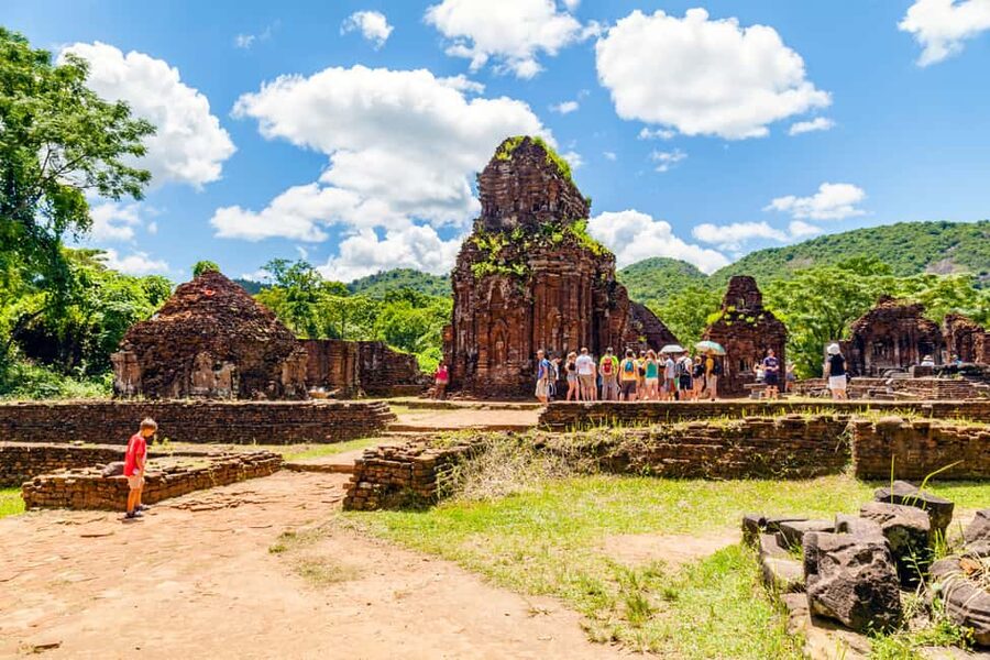 Private Car Hoi An to Hue Via Hai Van Pass, Lagoon & More - Marble Mountains: caves, pagodas, and a first climb