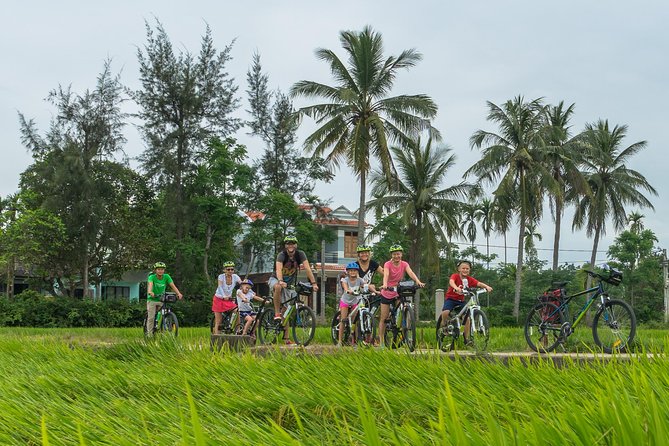 Private Hoi An Bike and Kayak Guided Tour with Lunch - Workshops, rice fields, and a working shipyard