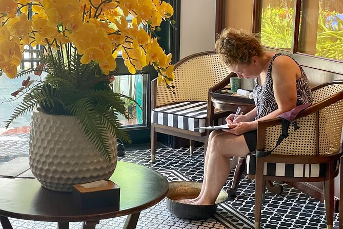 Private Hoi An Rosara Spa with Free Pick up or Drop off - Arrival, Welcome Drink, and Spa Atmosphere