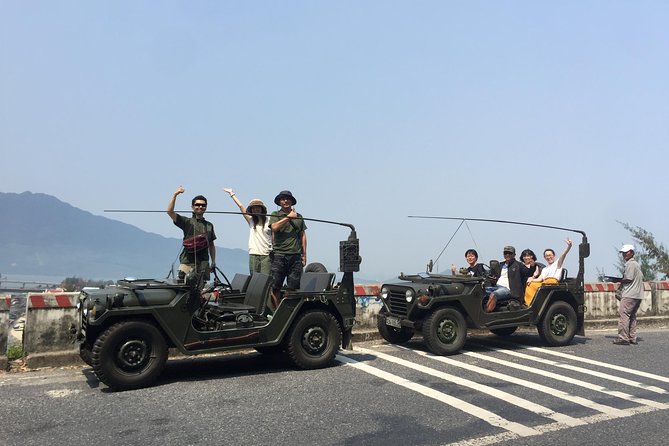 PRIVATE JEEP TOUR: From Hoi An, Danang To Hue via Haivan Pass - Setting out in a restored U.S. Army Jeep