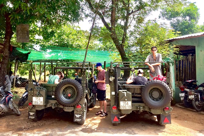 PRIVATE JEEP TOUR: From Hoi An, Danang To Hue via Haivan Pass - Marble Mountains: caves, temples, and the five elements