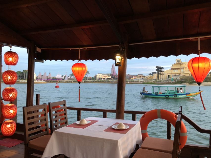 Romantic Sunset Dinner Cruise in Hoi An - Sunset views, with a weather warning