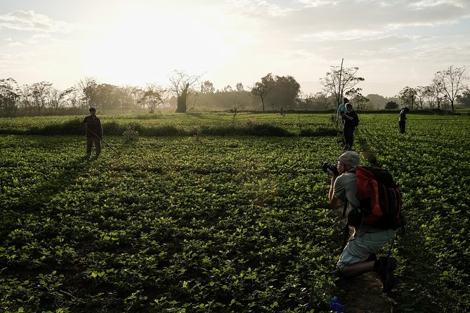 Sunset photo tour with the farmers - Sunset colors and reflections near Hoi An