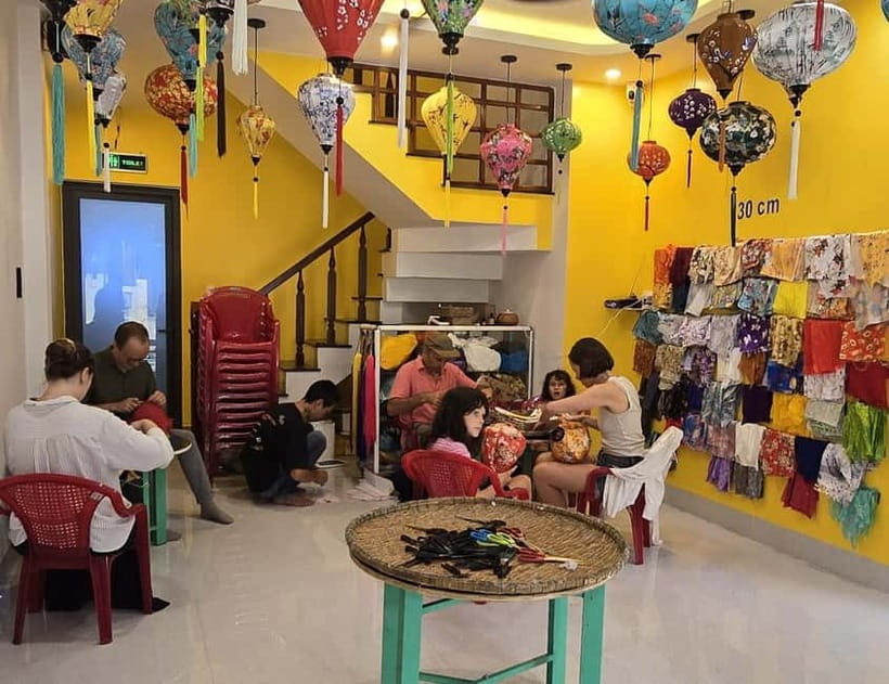 The Lantern Lady: Traditional Lantern Class in Old Town - What happens on a rainy Hoi An day