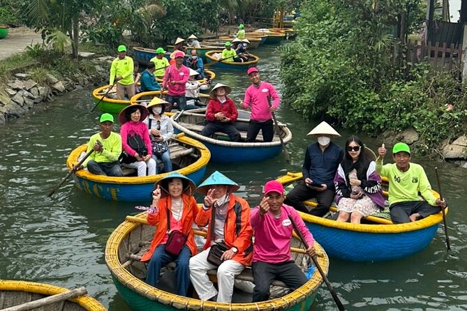 Vegetarian Cooking Class and Basket Boat Activity - From Hoi An’s streets to the Cam Thanh countryside